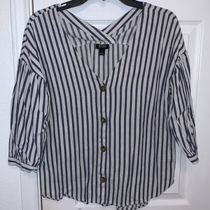 Ana long sleeve stripped blouse